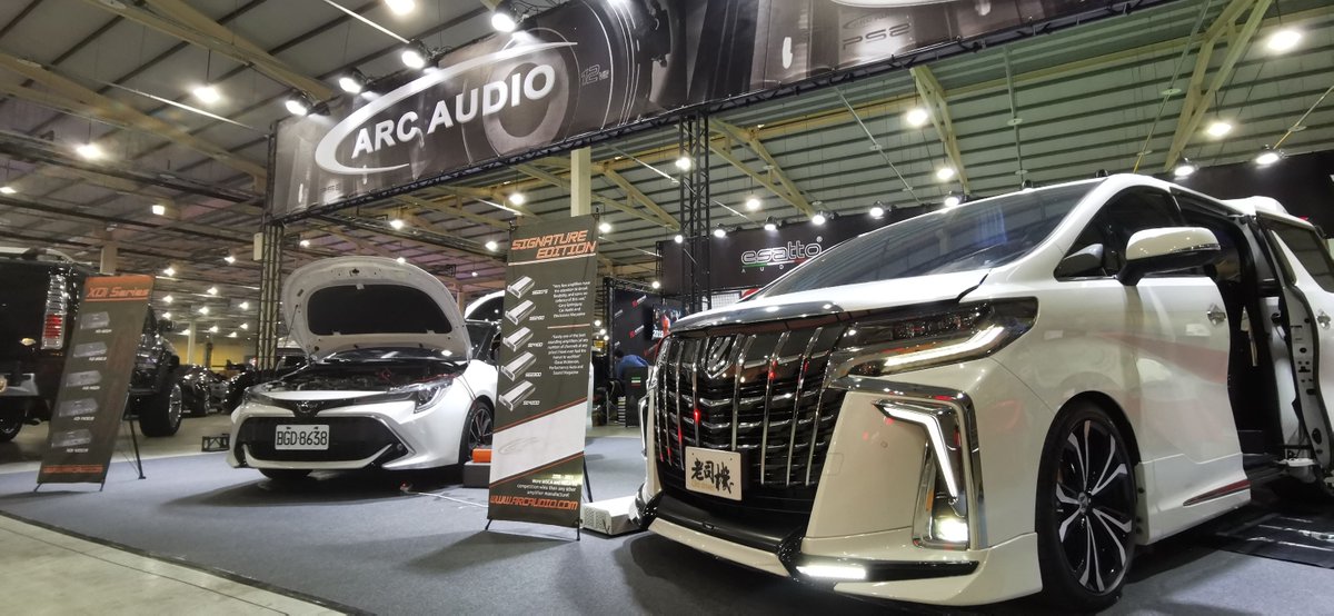 ArcAudio's tweet photo. Some action from across the pond in Taiwan at SGT3 by Stance Garage Taiwan. ARC Audio Taiwan was out representing with some awesome cars!
#sgt3 #arcaudio #arcaudiotaiwan #caraudio #stanced #stancegaragetaiwan #cleaninstall #arcaudioworldwide #bettersoundstartshere https://t.co/KUE4bH7BZW