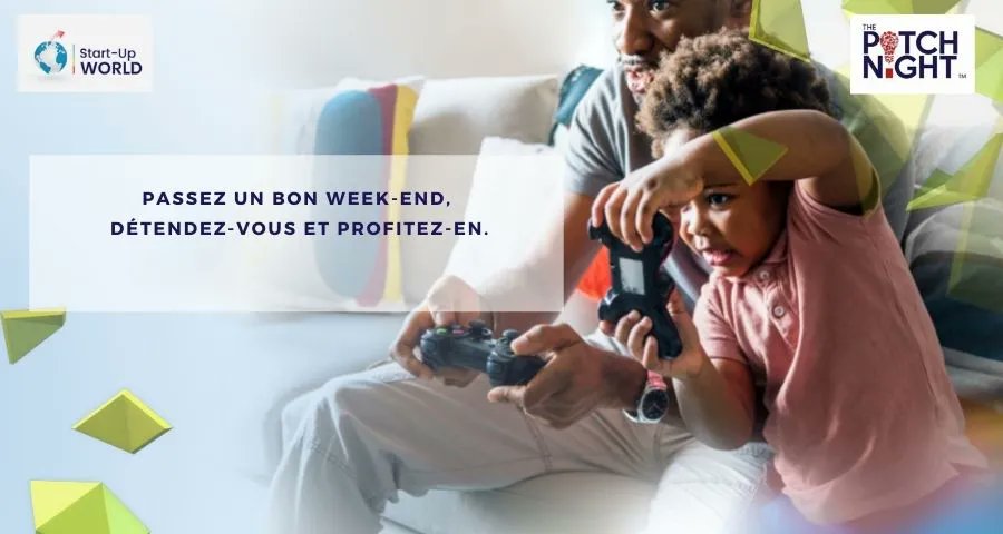 StartupWorldFR's tweet photo. Bonne fin de semaine et bon week-end. 
Prenez soin de vous et revenez en plein forme ce lundi. https://t.co/e2s0VnO2lt