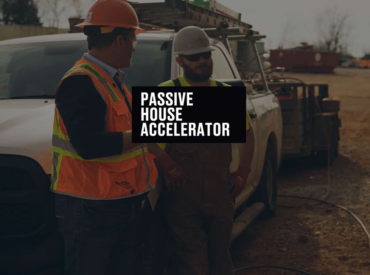 We're excited to be a Champion Sponsor of the Passive House Accelerator, a growing outlet aimed at educating construction professionals about Passive House, zero-carbon building and other green building standards, through a dynamic collection of programs. hubs.ly/Q014NqyW0