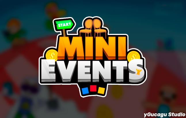 GucaguRBX's tweet photo. I am working on a new game!💎
It's called MiniEvents, more news soon!🎉
Thanks @quooubs for the logo & @JD163_ for the banner!🤩
#Roblox #RobloxDev #robloxart #MiniEvents https://t.co/UhycA5hUnc