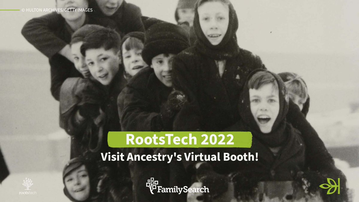 Want to learn more about all the great tools you can find at bit.ly/3HmlXCf? Don't forget to visit our booth at the #RootsTech Conference March 3-5, 2022! Completely virtual and FREE! ➡️ Register today: bit.ly/36LPbOl 

#RootsTechConnect