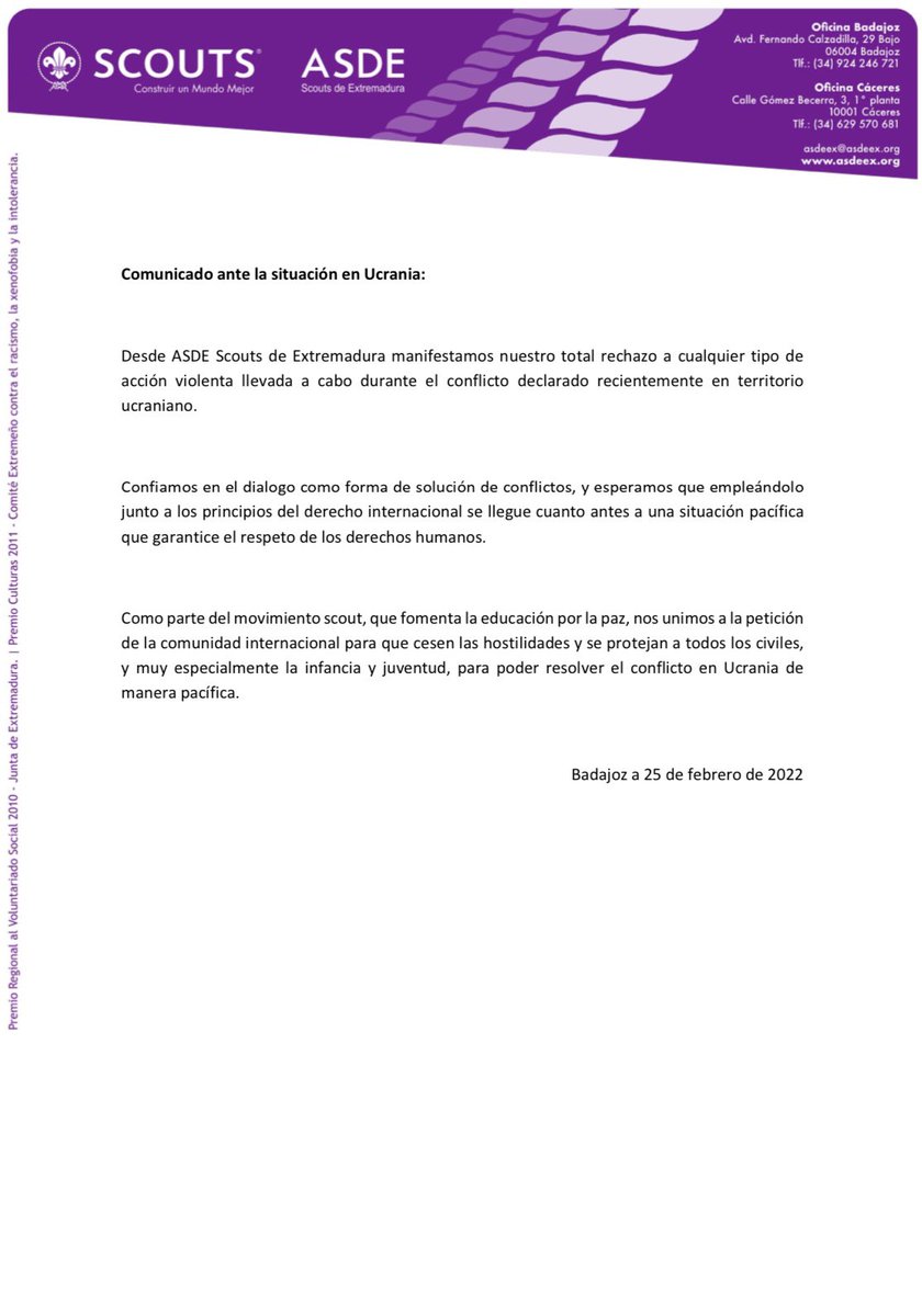 Scouts Extremadura tweet media