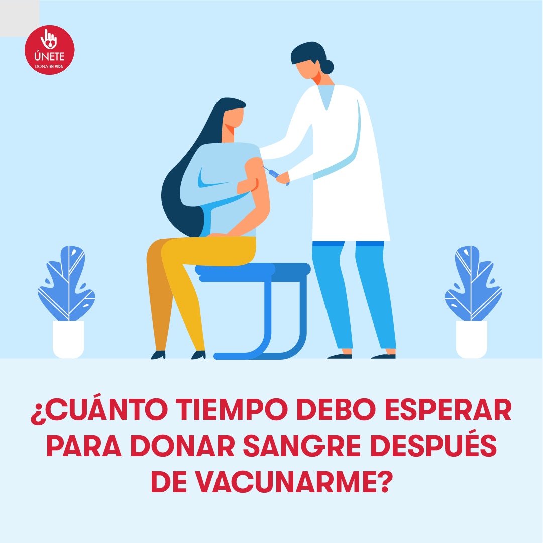 donaenvida's tweet photo. El tiempo de espera para poder hacer una donación de sangre después de recibir una vacuna es de 30 días.

#DonaEnVida🩸 https://t.co/f5rHsI9lKL