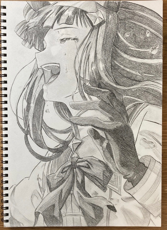 #ウマ娘 #模写
吉備団子14号様のサイレンススズカを模写させて頂きました!!
リプに元絵を貼っているので是非見てください! 