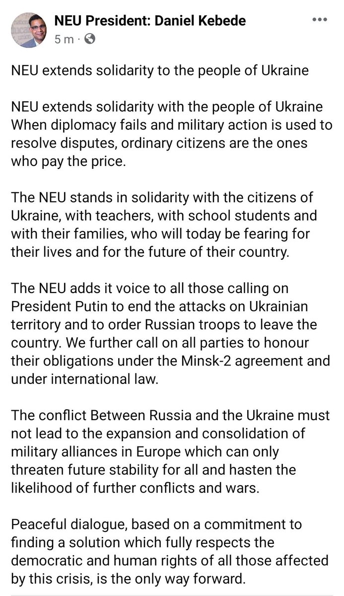 I see the president of the NEU has locked his account.

Clearly not keen on any more of his union's members reading the 5th paragraph here.