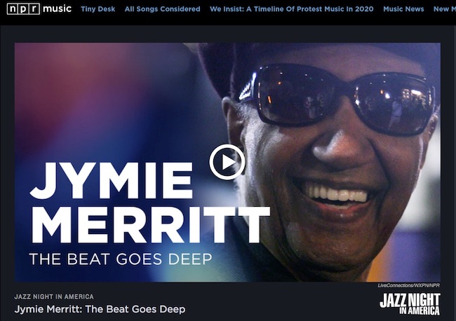 PHLJazzProject's tweet photo. BLAST FROM THE PAST: @@jazznight's #JymieMerritt: The Beat Goes Deep was a beautiful combination of documentary interviews & a live performance by Merritt's band The Forerunners.
SEE THE VIDEO: https://t.co/cvLUWn2lqx
#PhillyJazz #JymieMerritt #Forerunners #CrossRhythms https://t.co/Wvm3qLQfEi