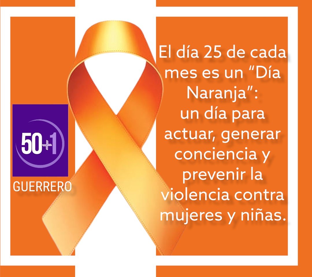 50mas1Guerrero's tweet photo. La violencia a diario contra mujeres y niñas es la guerra que todo mundo invisibiliza. ¡No más violencia contra las mujeres!
#dianaranja https://t.co/3atUNdQ4iD