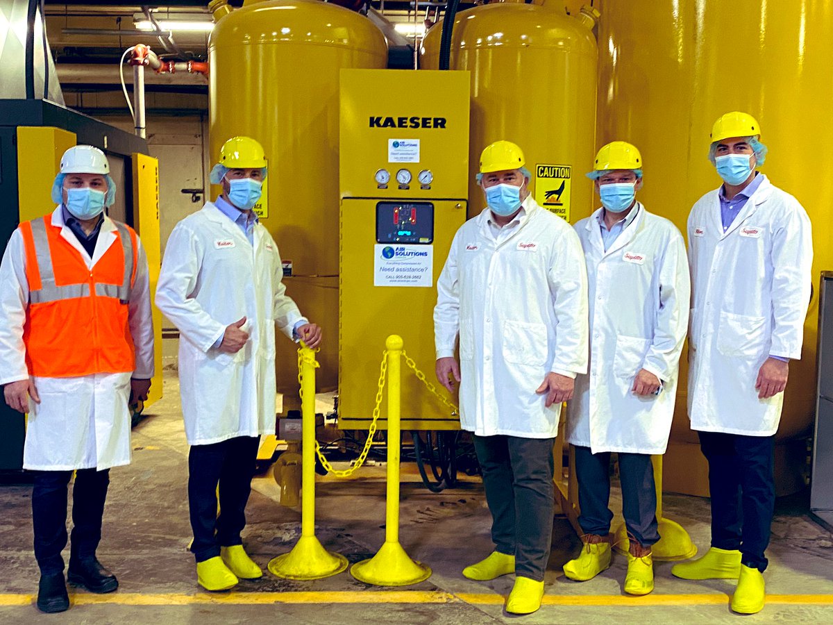 ToddSmithCANDU's tweet image. Thank you @SaputoInc for today’s great tour at the Georgetown facility, with @MPPArnottWHH.

Working with @IESO_Tweets, I am proud to see your team helping Ontario use energy more efficiently and supporting local innovation in @_HaltonHills!