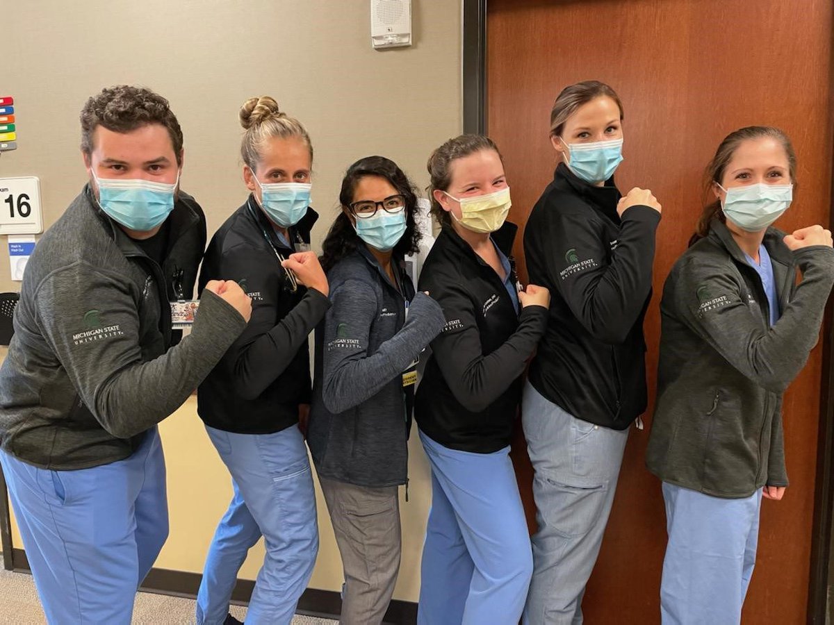 SpectrumHealth's tweet photo. Today, we show our sincere appreciation for our amazing resident and fellow physicians. Thank you for everything you do for our patients and our community. We are honored to be part of your medical education journey. #MedicalEducation #GME #ThankAResidentDay #TeamSpectrumHealth https://t.co/tzUR8G0JrO