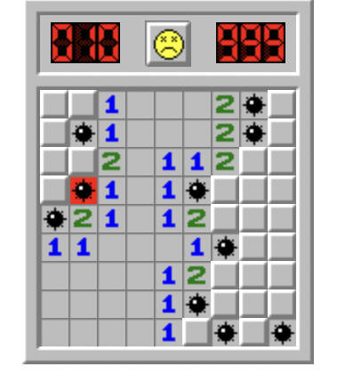 blalls_j's tweet photo. @USArmy please dont draft me in to ww3. look how bad I am at minesweaper. i would be no help to you. thank u good bye https://t.co/NMerNX1RWo