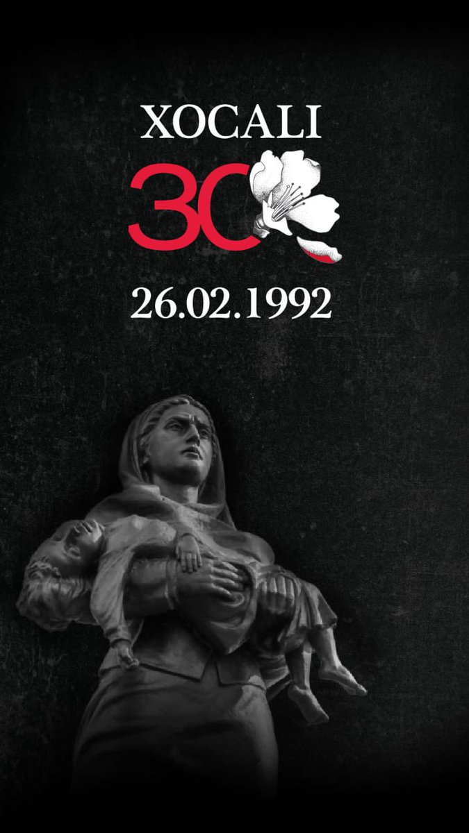 On the 30th Anniversary of the #KhojalyGenocide we remember the memory of the #Khojaly victims with deep respect &amp; demand #JusticeforKhojaly!

#Khojaly30