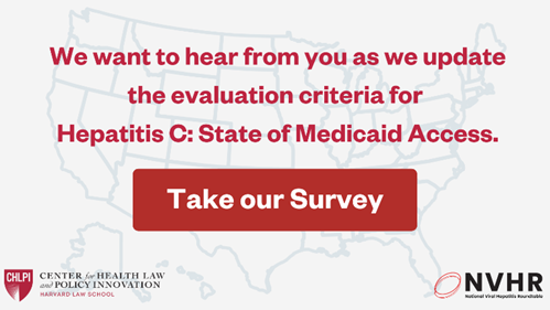 Help us improve HCV care across the country! Take this 10 minute survey! <a href="/nvhr/">NVHR</a> <a href="/harvardchlpi/">CHLPI</a> - mailchi.mp/01e8ae6c260c/h…