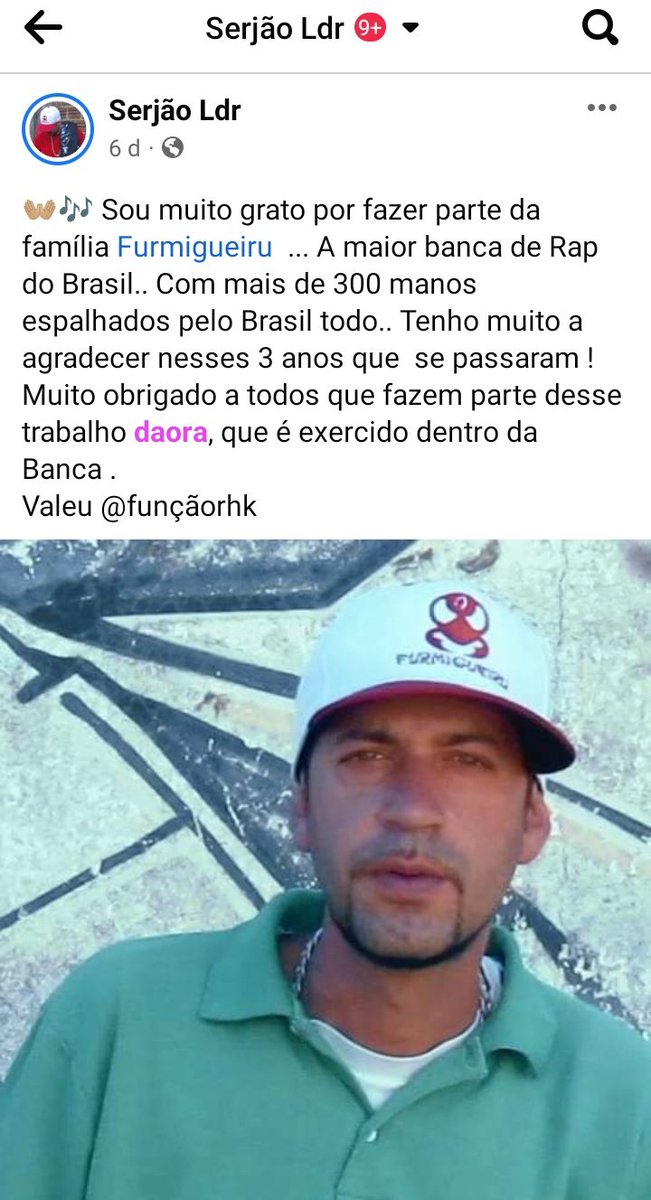 serjaoldr's tweet photo. Valeu família @furmigueiru 🐜🇧🇷 https://t.co/1qCNbVzkXi