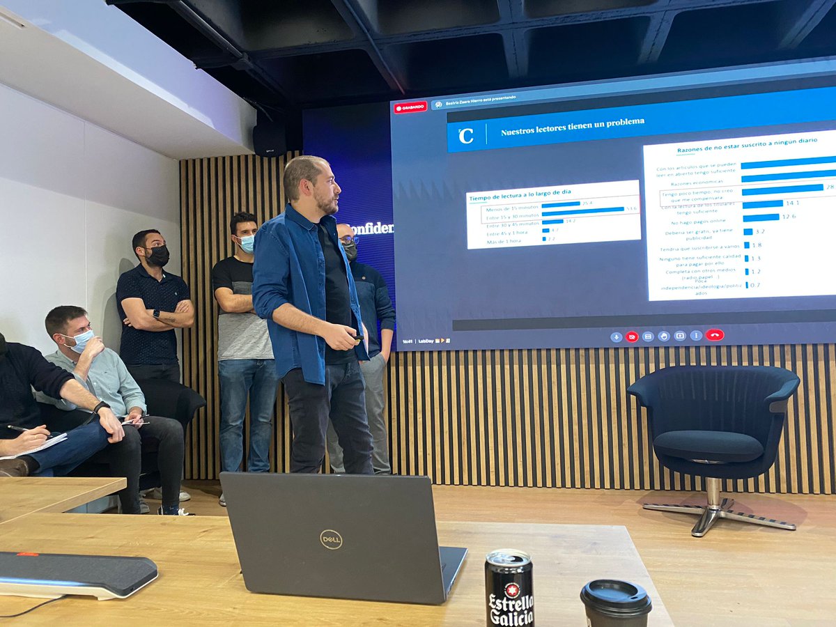josvap's tweet photo. Muchas gracias a @jfcia, @beatrizzaera, @joseanavas, @alejandrolaso y todo el equipo de @ECLaboratorio por invitarnos a este primer LabDay pospandémico, y escuchar nuestras opiniones.

(Gracias también por las fotos, Bea)

#JoinDemos 
#ActionResearch https://t.co/KBqMikcZ0Y