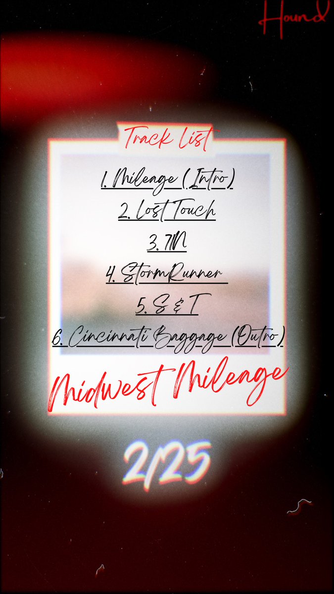 SirHoundSound's tweet photo. MIDWEST MILEAGE. OUT ON ALL PLATFORMS.

DEBUT SOUND TAPE. 

〽️〽️

https://t.co/reGe3LueQc https://t.co/Ui3oRJWC8O
