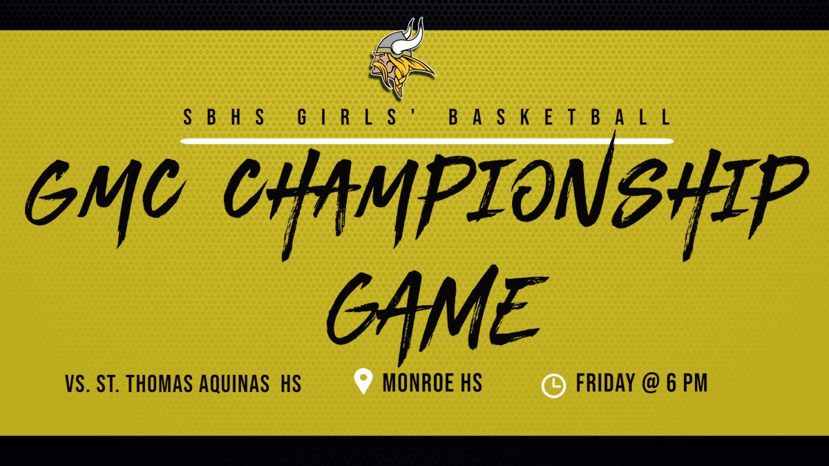 SBHS VIKINGS (@wearesbvikings) on Twitter photo NO OTHER PLACE TO BE TONIGHT EXCEPT TO SEE OUR LADY VIKINGS IN THE GMC CHAMPIONSHIP GAME TONIGHT @ 6PM!!! LET'S GO VIKING NATION!!! #GoVikings <a href="/SBHSFLEET/">SBHS FLEET</a> <a href="/BballSbhs/">sbhs girls basketball</a> NO OTHER PLACE TO BE TONIGHT EXCEPT TO SEE OUR LADY VIKINGS IN THE GMC CHAMPIONSHIP GAME TONIGHT @ 6PM!!! LET'S GO VIKING NATION!!! #GoVikings <a href="/SBHSFLEET/">SBHS FLEET</a> <a href="/BballSbhs/">sbhs girls basketball</a>
