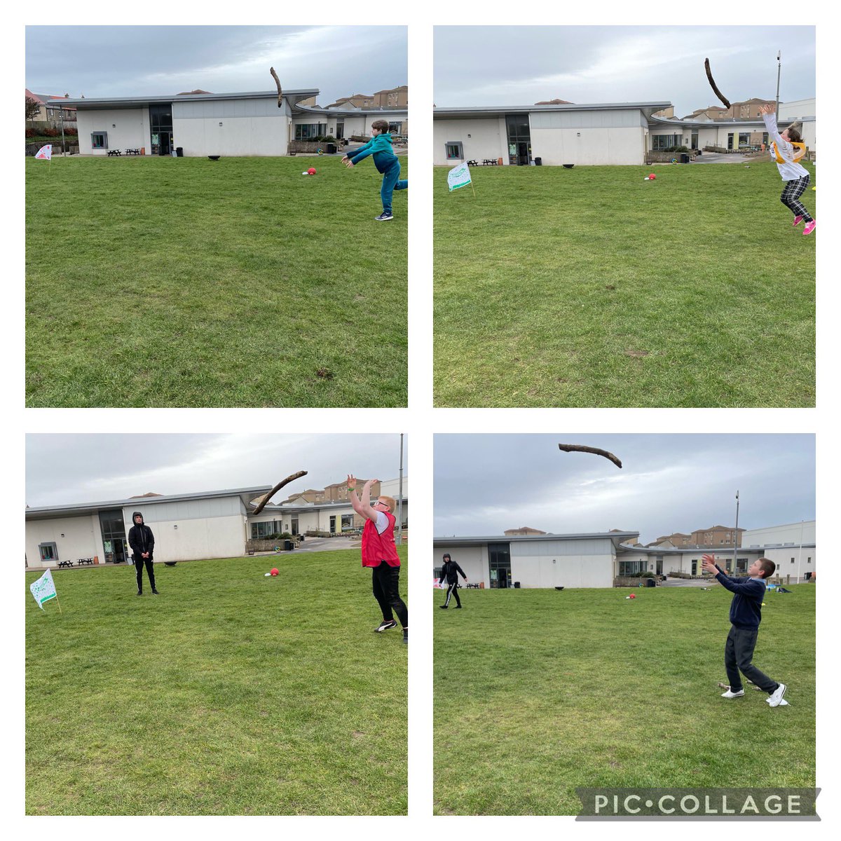 Barassie_PS's tweet photo. P6 enjoyed a Mini Highland Games this afternoon as part of our Jacobites topic. A huge thanks to @ActiveTroon_SAC for hosting the games for us! Lots of fun and learning was had by all! 🏴🔴🟡🟢🔵 #highlandgames #jacobites #activeschools #cabertoss #tugofwar #outdoorlearning https://t.co/9LURUGwPpZ