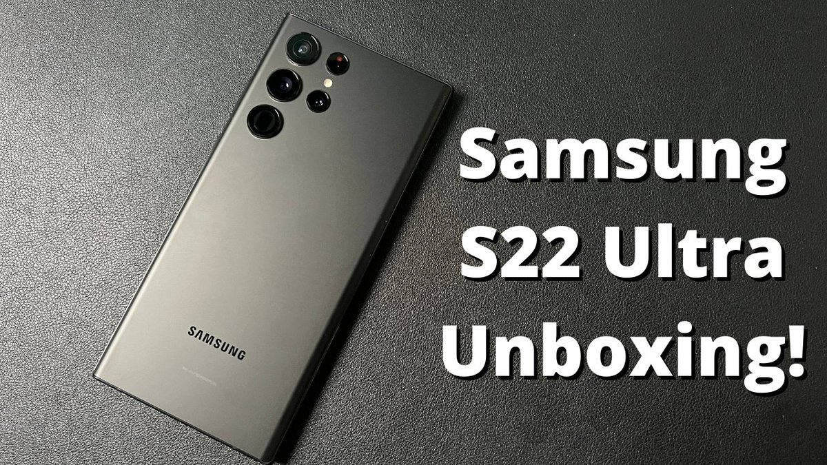 🚨🚨🚨🚨🚨

NEW VIDEO!!!!
Samsung Galaxy S22 Ultra (Phantom Black) Unboxing &amp; First Impressions!

youtu.be/J7JumgXI8oA
youtu.be/J7JumgXI8oA
youtu.be/J7JumgXI8oA