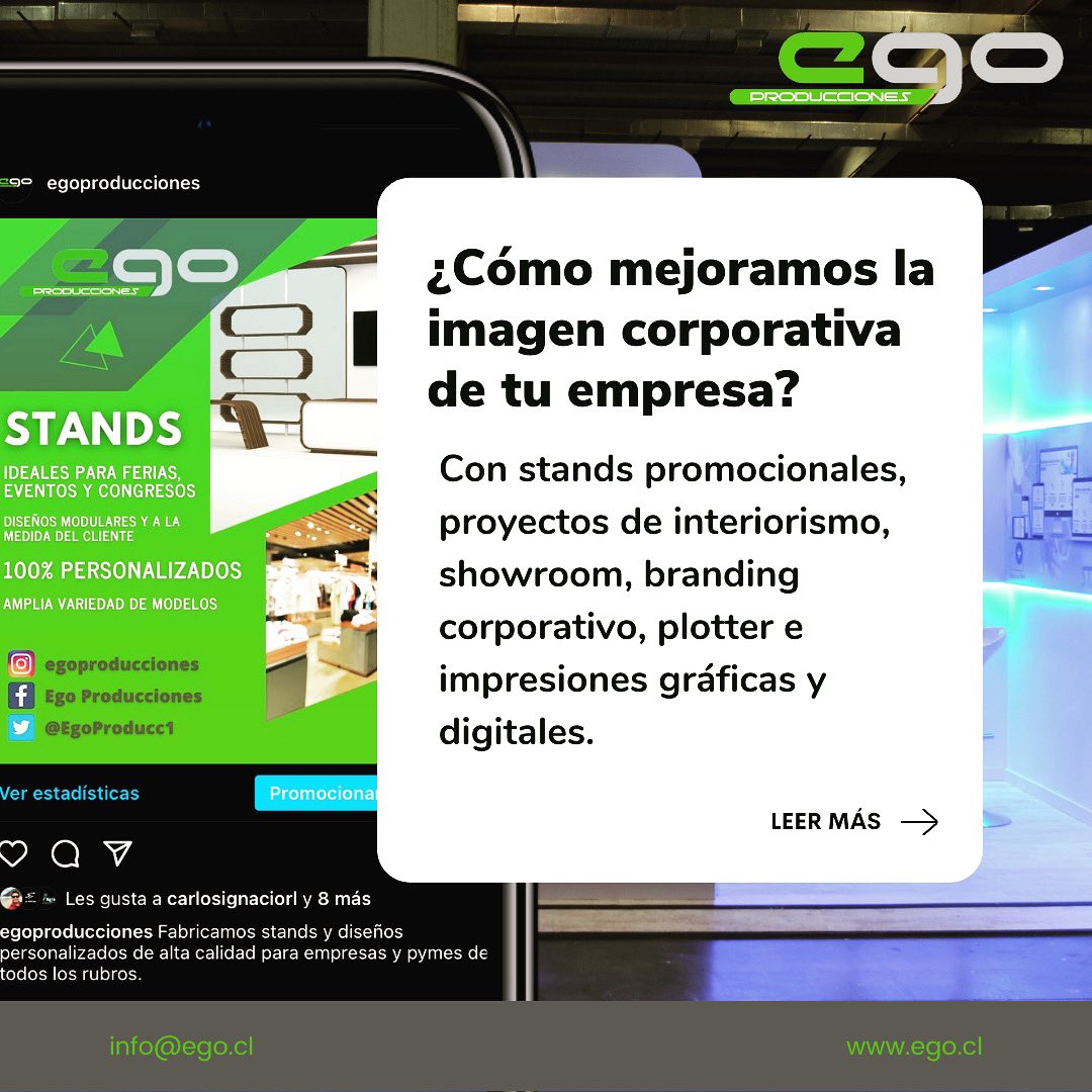 EgoProducc1's tweet photo. Diseñamos y construimos #proyectos de alta calidad para lograr el #posicionamiento de #marca que desea cada #cliente.
Si buscas que tus #productos y #servicios marquen una diferencia con la competencia, no dudes en escribirnos 📲📩 https://t.co/yXQoesOTHP