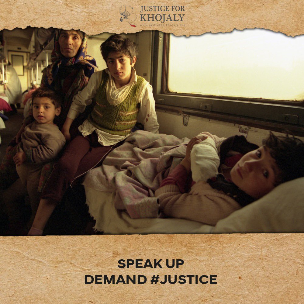 I am a mother! I say NO to genocides on the Earth!
#JusticeForKhojaly