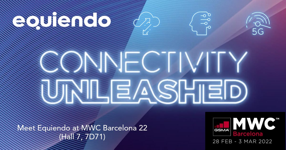 equiendo's tweet photo. We’re excited to announce that Equiendo attending the #MWC22.
Join us at the world’s most influential technology event.
Interested in meeting in person? Book a meeting with Cyril Murphy and Conor Sexton - send him a message now!
#mwc2022 #5G #machinelearning #technology #event https://t.co/AvQUx9jGC3