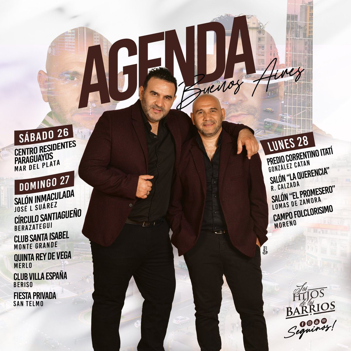 #Agenda #Febrero 
#MúsicaRománticadelChamamé 
#ProvinciadeBuenosAires