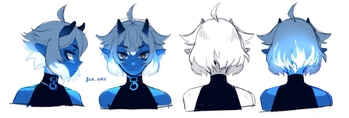 Yuurikin's tweet photo. Some refs for the blue oni
(Onika) https://t.co/ZFhYsRkvhe