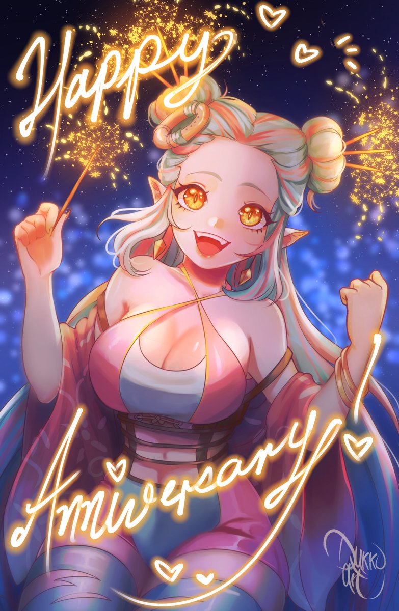 DukkoArt's tweet photo. || My birthday was February 9, so HBD to me and all my friends! 💛🥺🍡 #DukkoART #art #artist #fanart #AnimeArt #digitalart https://t.co/1W3hE6AGym