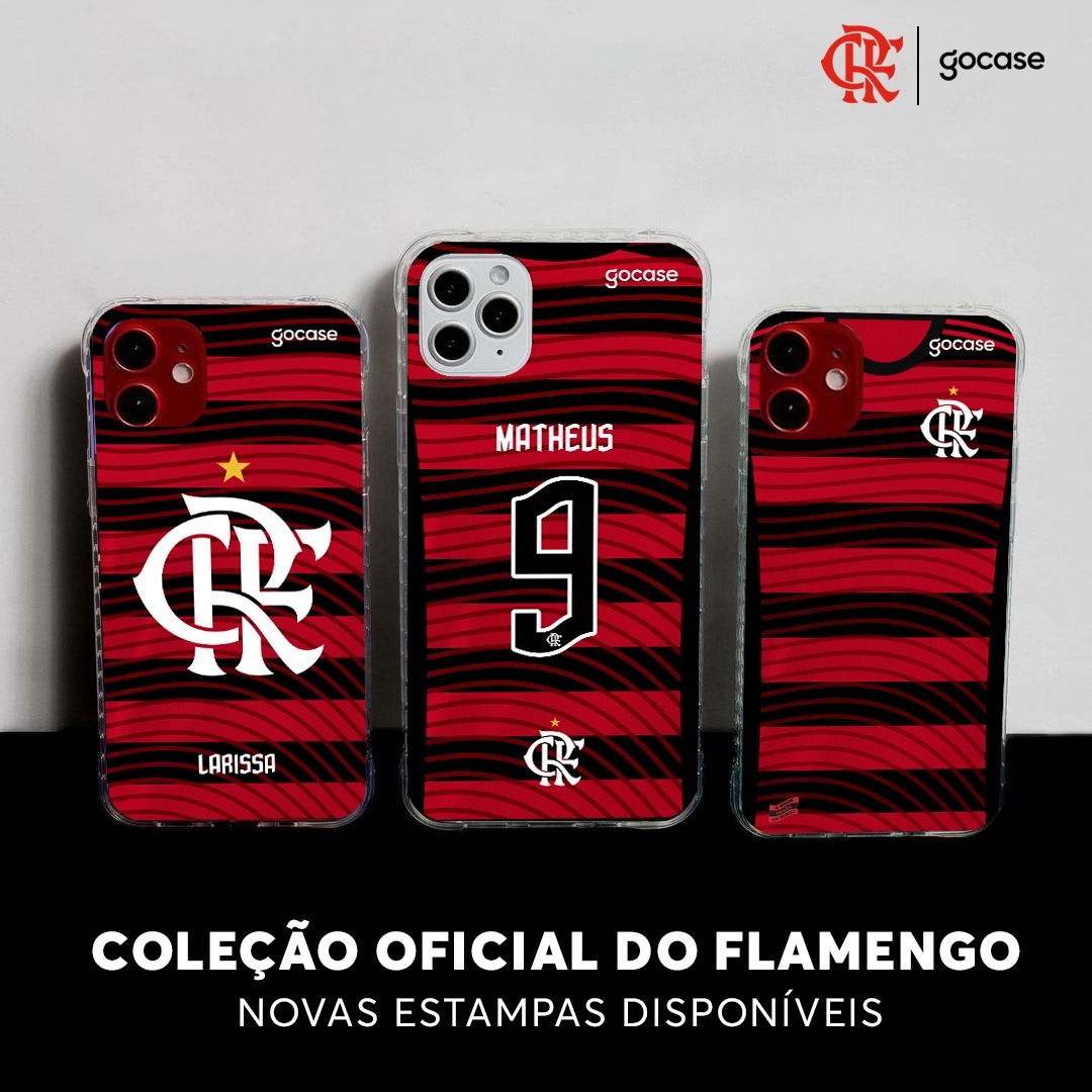 Capinha para celular Motorola Moto G9 Plus Flamengo - Uniforme Preto -  Gocase