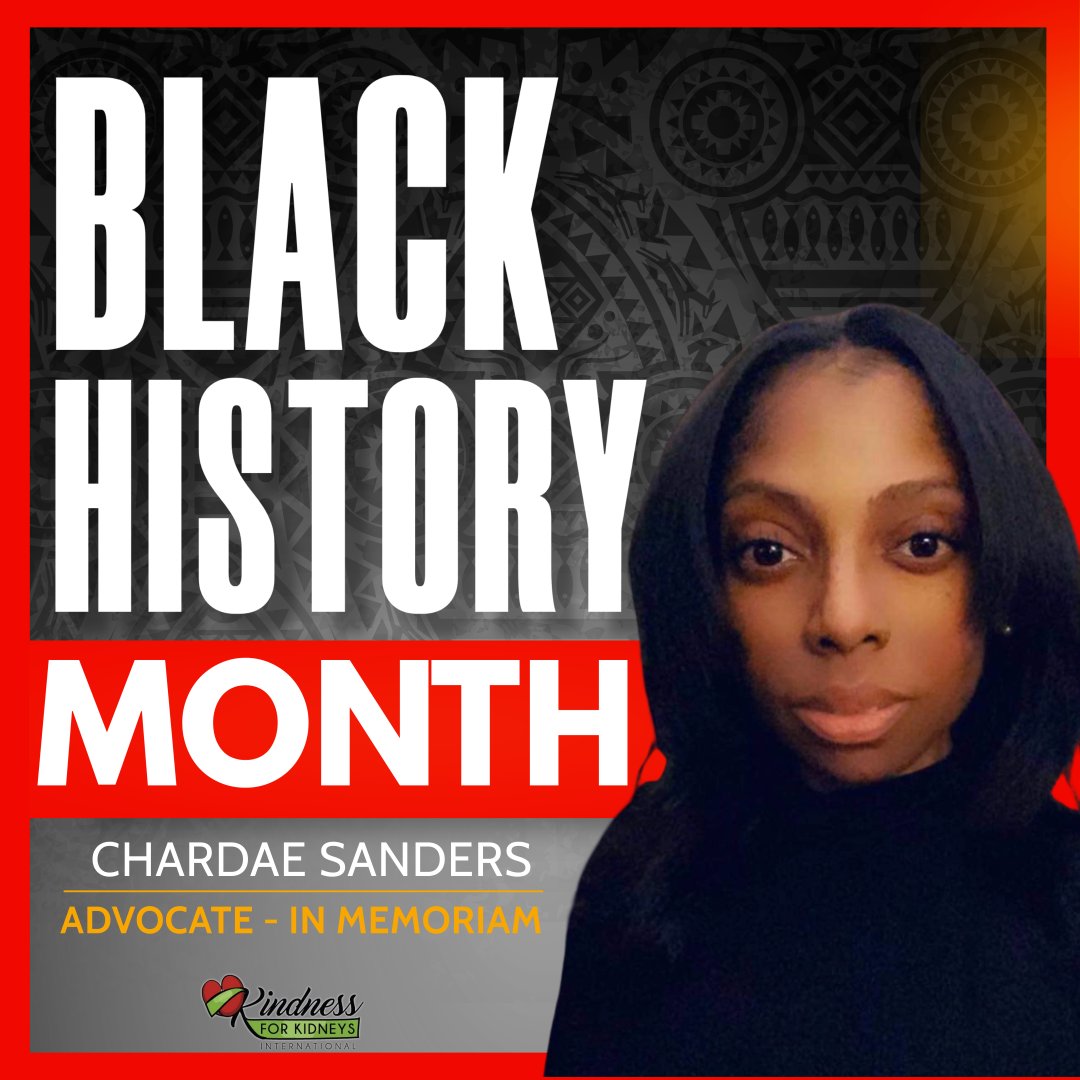 KKidneys's tweet photo. We end our Black History Month tributes by honoring the life & legacy of Chardae "Prima" Sanders. She was the epitome of a trailblazer & kidney warrior and raised awareness from the moment she was diagnosed until she took her last breath. @kidneyforprima #primastrong https://t.co/tHYA1KokAP