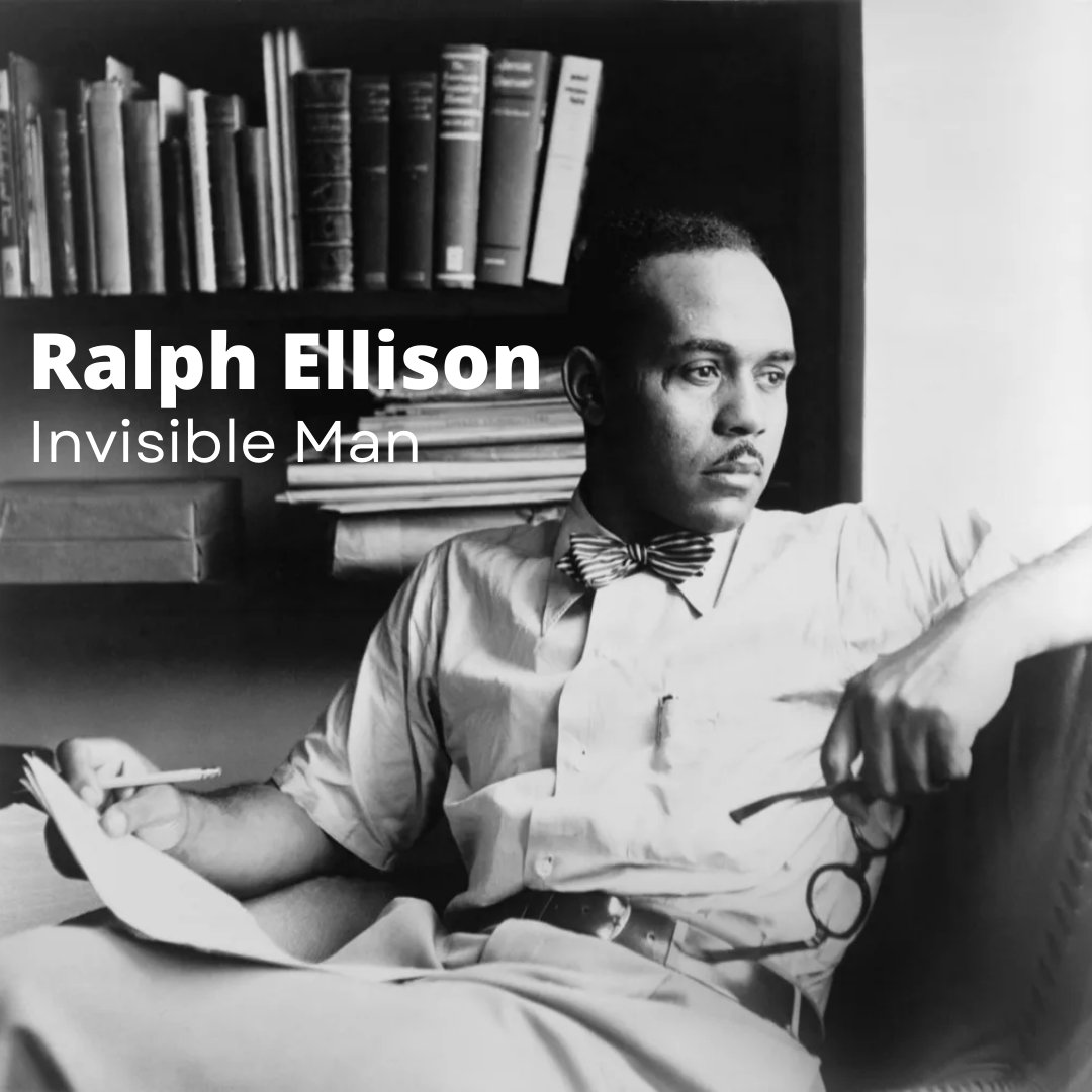 Ralph Ellison published Invisible Man in 1952, and would go on to earn the prestigious National Book Award for it. The story details the journey of a nameless black narrator who seeks out a sense of self and freedom in New York City. 

#blackhistorymonth #learn #read #celebrate