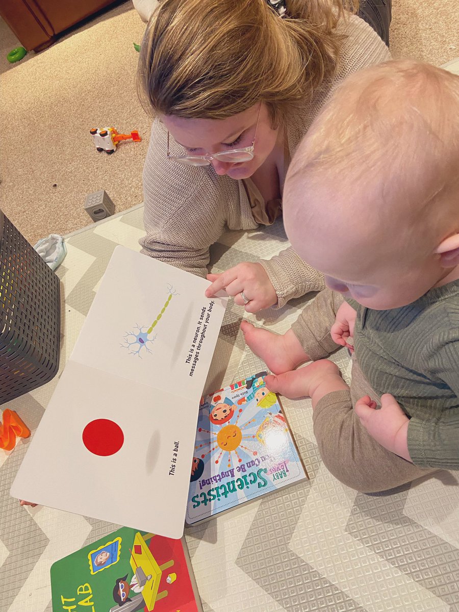 teganhargreaves's tweet photo. Taught my 10 month old nephew some important info yesterday #neuralnetworksforbabies #STEMbaby https://t.co/vWYESFA94k