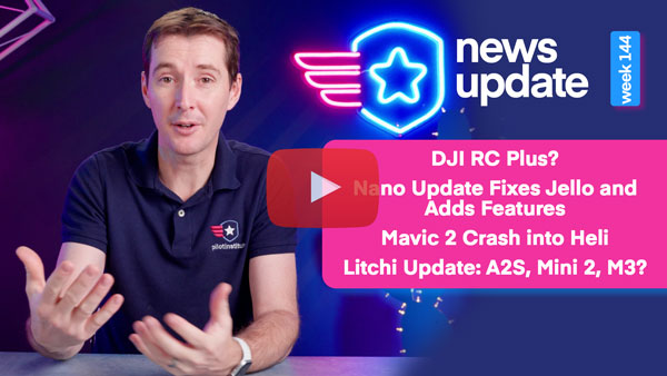 Drone News: a possible @DJIGlobal RC Plus leak, @AutelRobotics firmware update fixes issues with the Nano and Lite, Video of the Mavic 2 crash into a helicopter, and a @flylitchi update adds the A2S, Mini 2, and Mini SE. https://t.co/NweoAMrfuc https://t.co/lup1kruhzg