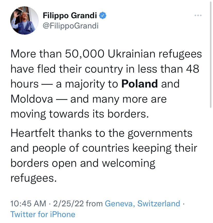 AymanM's tweet photo. So what you’re saying is that Europe knows how to humanely and compassionately welcome a large and sudden influx of refugees escaping war? https://t.co/8DZfiEMDDf