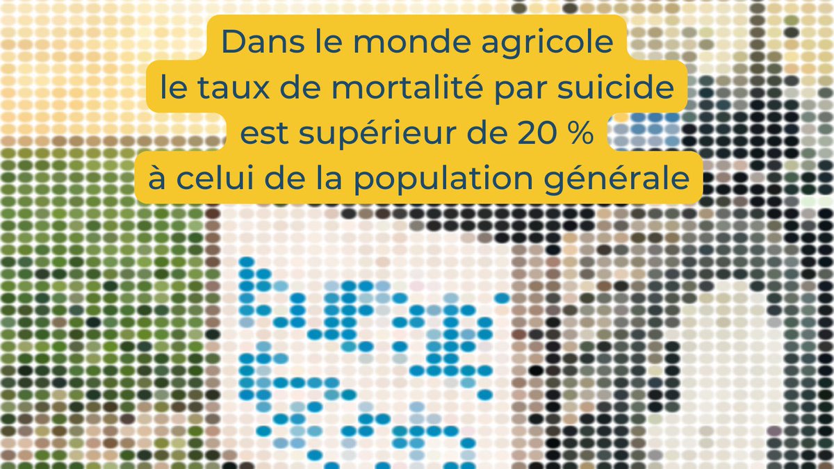 DitesJeSuisLa's tweet photo. 👉 Dites Je Suis Là s'engage et présentera une campagne d'envergure au @Salondelagri le 2 mars à 10h00 lors d'un échange sur la prévention du mal-être des agriculteurs (Stand Groupama, Hall 4, Allée D) en partenariat avec la MSA #DJSL #enparlerpeuttoutchanger #preventionsuicide https://t.co/0eRPtO7quB