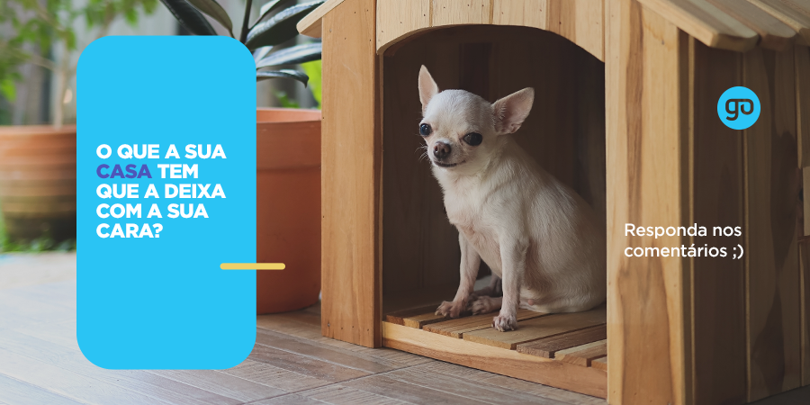 Quando falamos do nosso lar, o coração até esquenta. Não tem lugar no mundo onde a gente se sinta mais confortável. O cantinho de leitura, o tapete do pet, a cozinha… tudo isso é acolhedor e um retrato de quem somos. O que sua casa tem que a deixa com a sua cara? Compartilha aí!