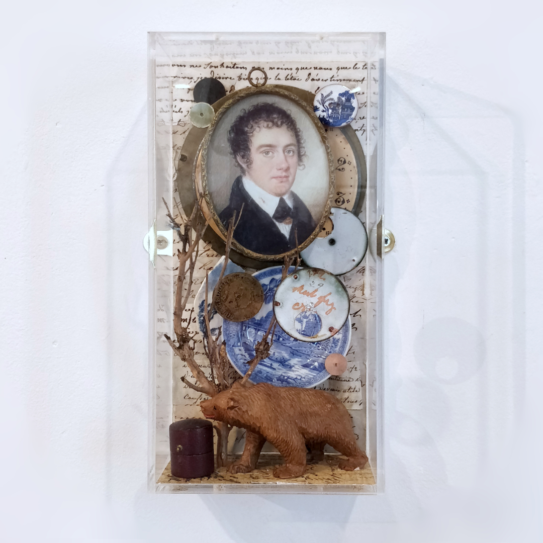 TheRCAConwy's tweet photo. This intricate and intriguing assemblage of found objects by artist Steve Talbot was chosen as one of the highly commended worked in our open 22 exhibition which closes tomorrow evening.

#rcaconwy #rcaopen22 #loveart #art #welshart #sculpture #celf https://t.co/CU1lRCs6tZ