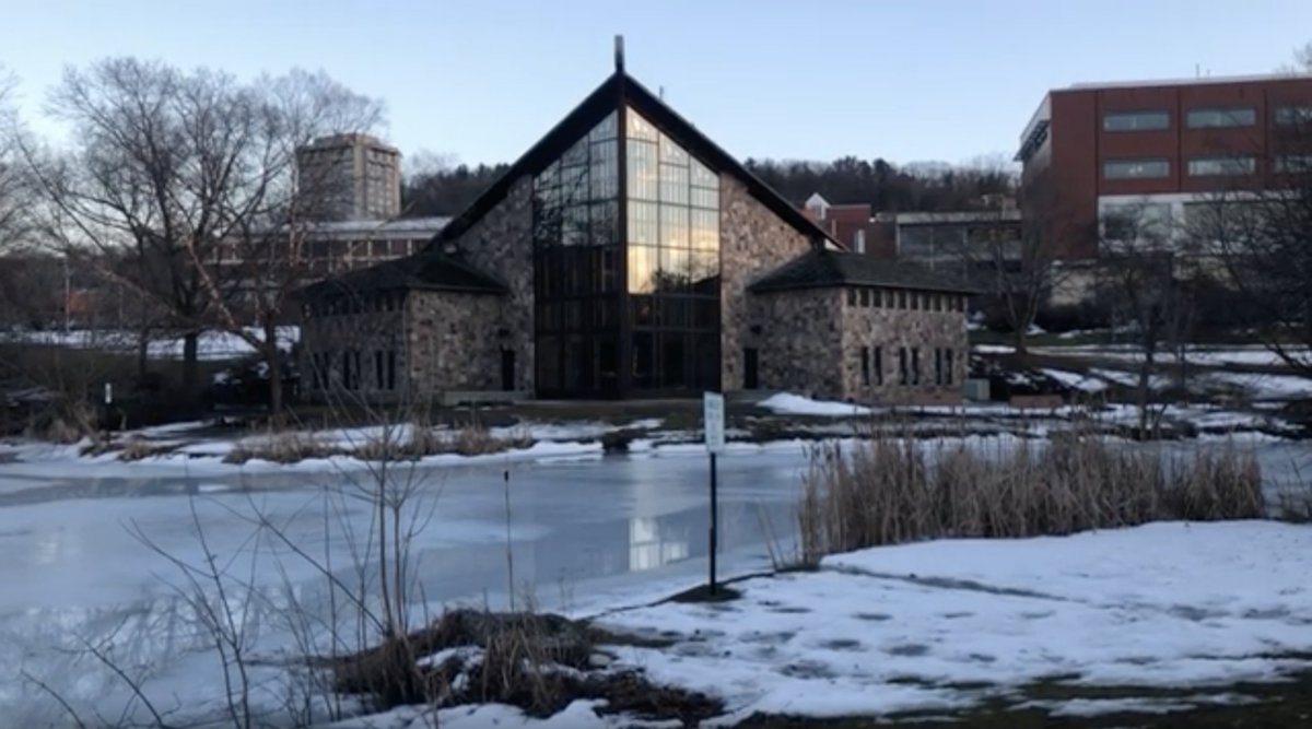 CGasmer's tweet photo. 1/4: My 2nd package for my TV News reporting class is on a topic that hits home for many- Antisemitism. There were four reports of swastikas found on the Ithaca College campus which local and college authorities are continuing to investigate. https://t.co/luPibMy0gY