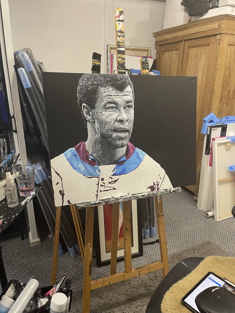 More work done today! Shirt coming together! <a href="/Paulmcgrath5/">Paul McGrath</a>
