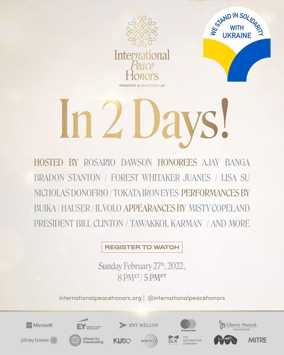 International Peace Honors tweet media