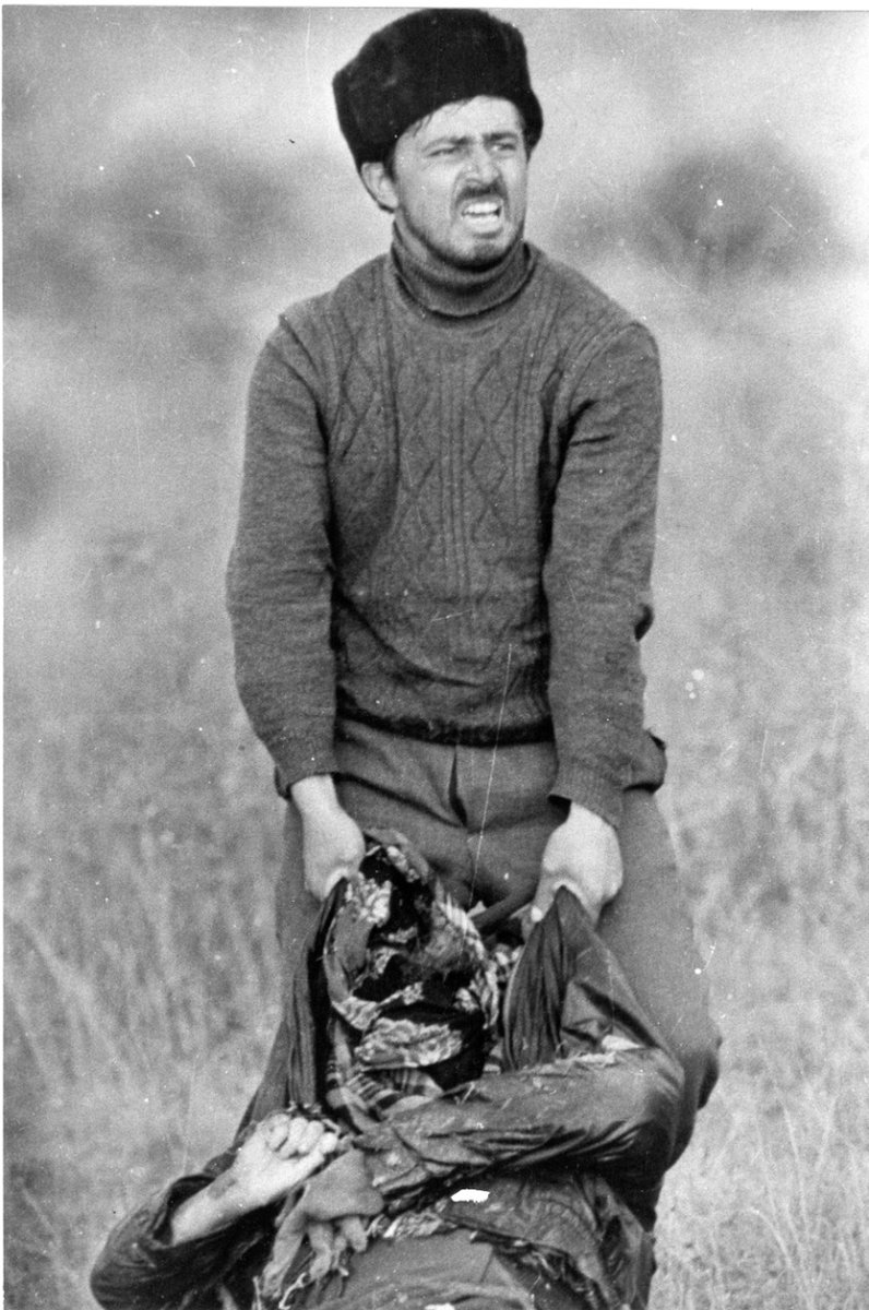 Azerbaijani #NationalHero Allahverdi Bagirov rescued 1,003 #Khojaly captives from Armenians in three days through #Armenian Colonel Vitaly Balasyan. #Khojaly #Azerbaijan #RememberKhojaly #ireli2022