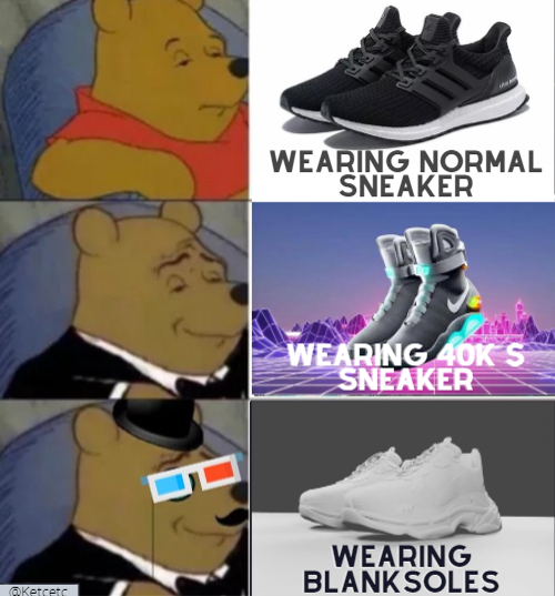Ketcetc's tweet photo. I'm really bullish on this NFT project

@blanksoles is the first decentralized sneaker company

sneaker NFTs built on Solana, worn in reality

#Blanksoles https://t.co/lUvMupcvic