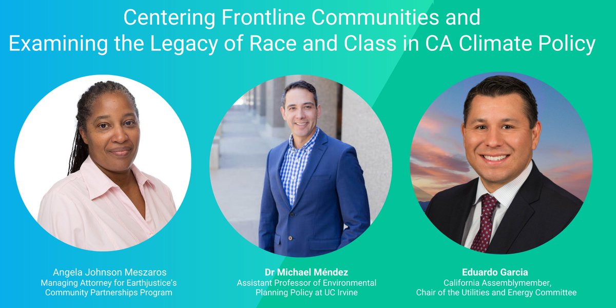 CMNTYPARTNERS's tweet photo. On Tuesday, our leader @OurAirMatters will lead an important conversation with @MikeMendezPhD and @AsmEGarciaAD56 on centering #FrontlineCommunities in CA's climate policy. 

To join our virtual event on March 1st, RSVP here: https://t.co/RVwkYsHB5N https://t.co/RqfI3boBA5