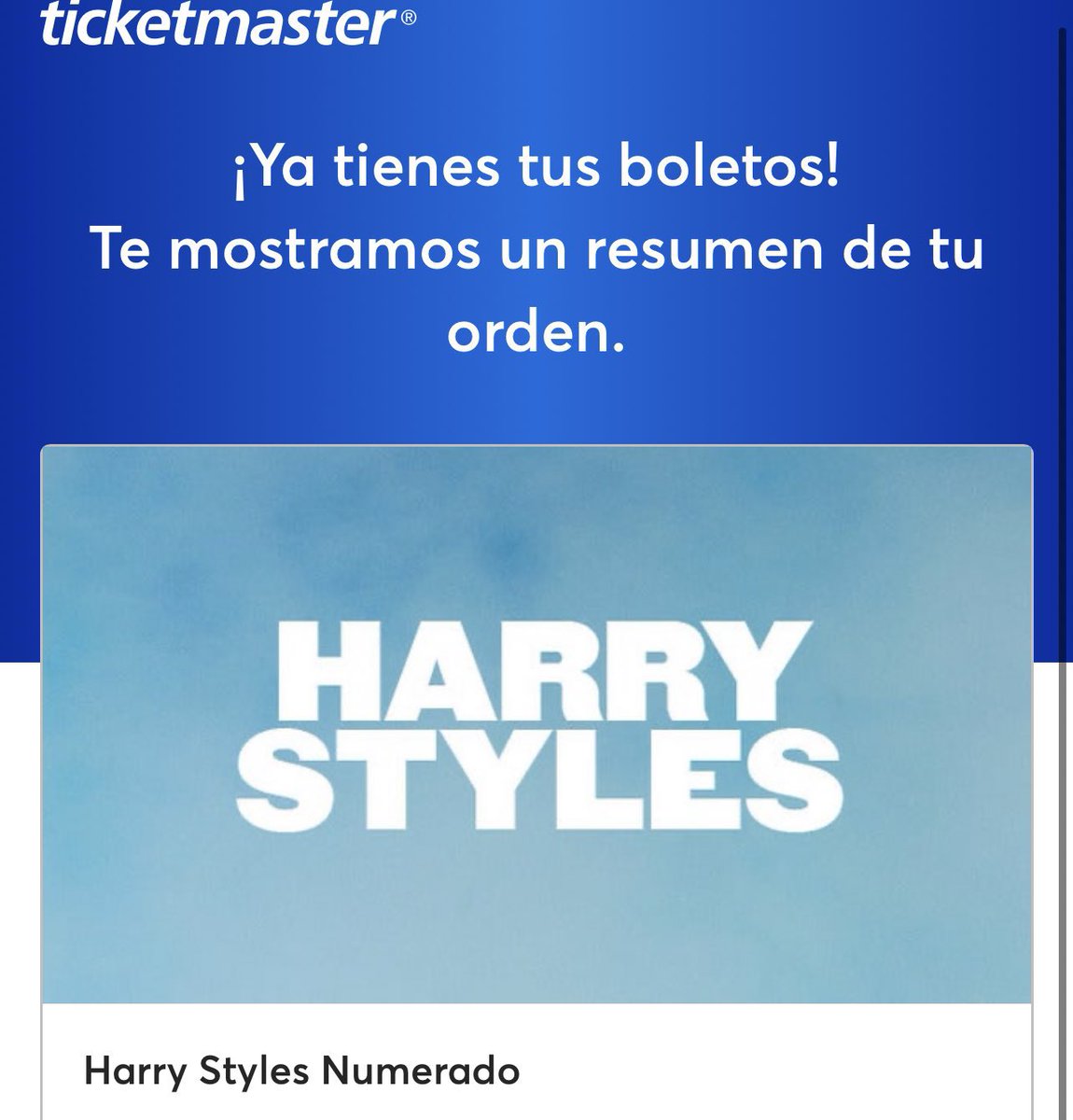 ferrrcanto's tweet photo. Yo manifesté esto😭 #HarryStylesLoveOnTour #LouisTomlinsonWorldTour2022 https://t.co/NFBqWnK5Uk