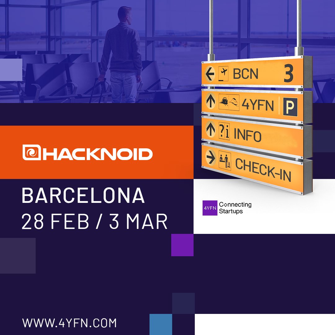 ¡4 Years From Now! Fuimos seleccionado por ProChile 🇨🇱 para estar presentes en 4YFN - 4 Years from Now 2022 Barcelona 🇪🇸  Más de 500 startups tecnológicas participarán del 28 febrero al 3 de marzo 2022.

Info → 4yfn.com

#4YFN #startups #cybersecurity
