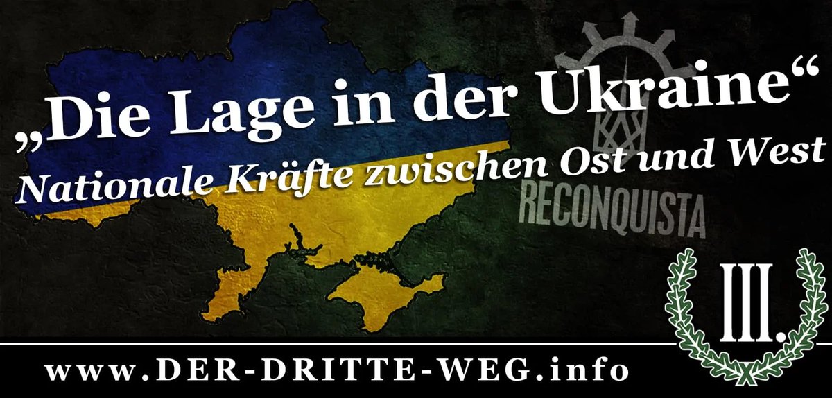 Nationalrevolutionäre Erklärung zum Ukrainekrieg

der-dritte-weg.info/2022/02/nation…

#Ukraine