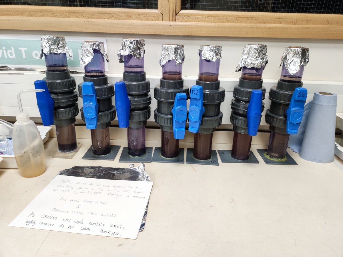 mohammadwazne's tweet image. My last #SMI units and #digested samples were set up on a #sunny day under the watchful eye of @oldjoeclock at @unibirmingham !
#AcademicChatter
#microplastics
#phdlife