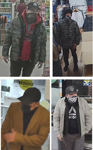 HfxRegPolice's tweet photo. Police are requesting the public’s assistance identifying three suspects involved in a number of thefts that occurred throughout the region. Investigators are releasing photographs of the suspects and are asking anyone with information to contact police. https://t.co/S4sV0Uc8Bn https://t.co/i0xrMdlb5J