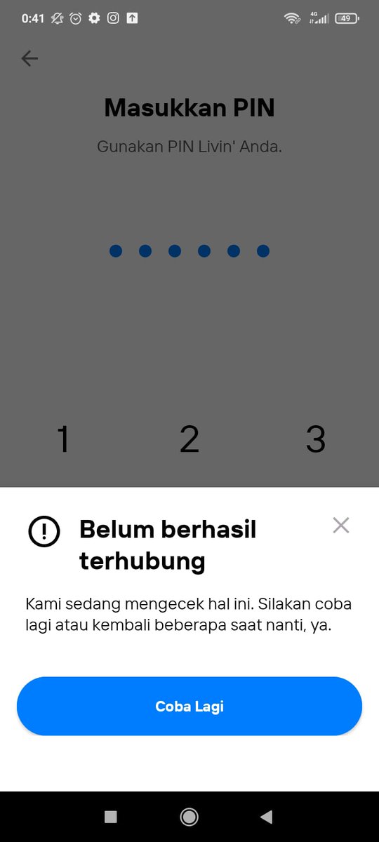 Ryanaryoptr's tweet photo. @livinpoin kenapa mbanking saya masih belum bisa dibuka ya?? https://t.co/2CE9DG3AFO