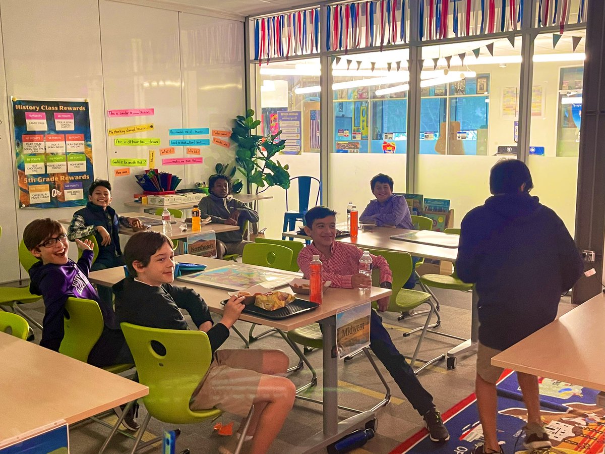 MrsOsborne_KMS's tweet photo. Rewarding positive behavior with a 100 point Dojo Movie Lunch! 🎥 🍿⭐️ #fifthgrade #kinkaidms https://t.co/xnConEtGhw
